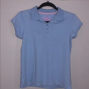 Nautica Blue School Uniform Polo